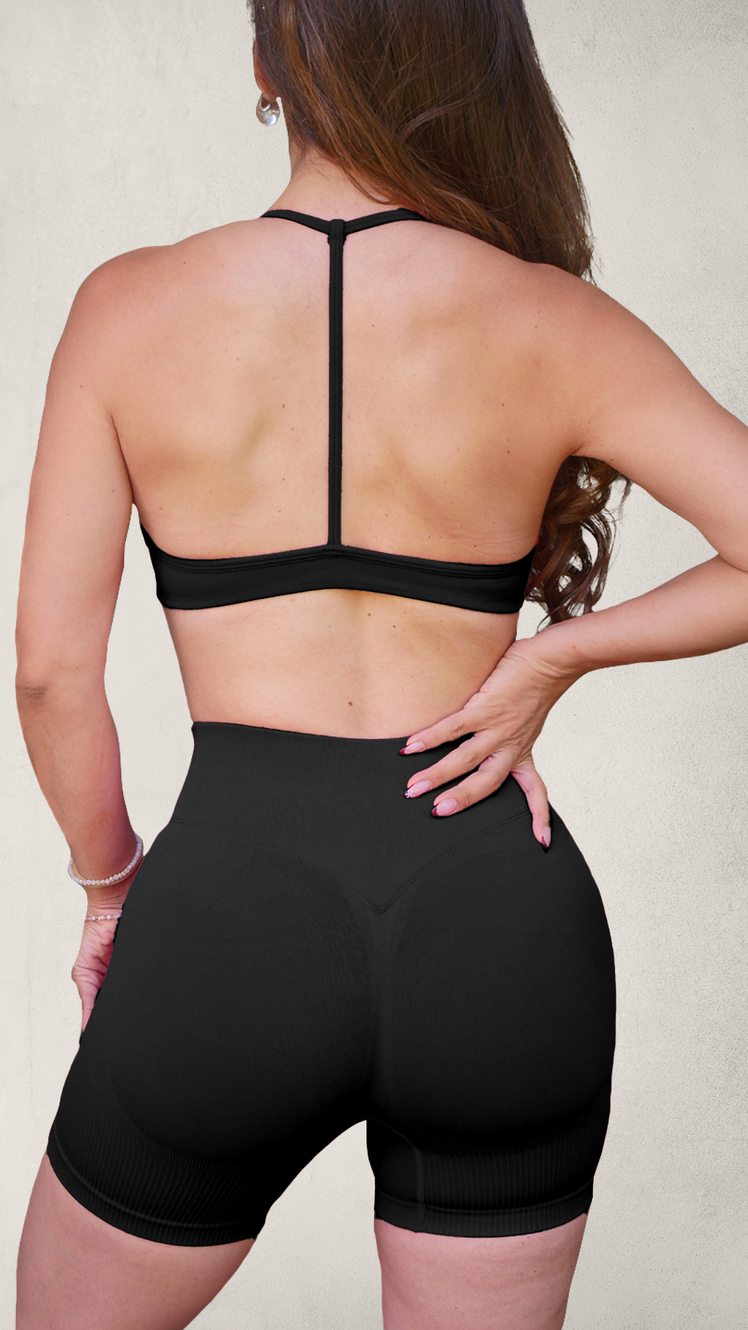 Short ESSENTIAL Push-Up - Negro