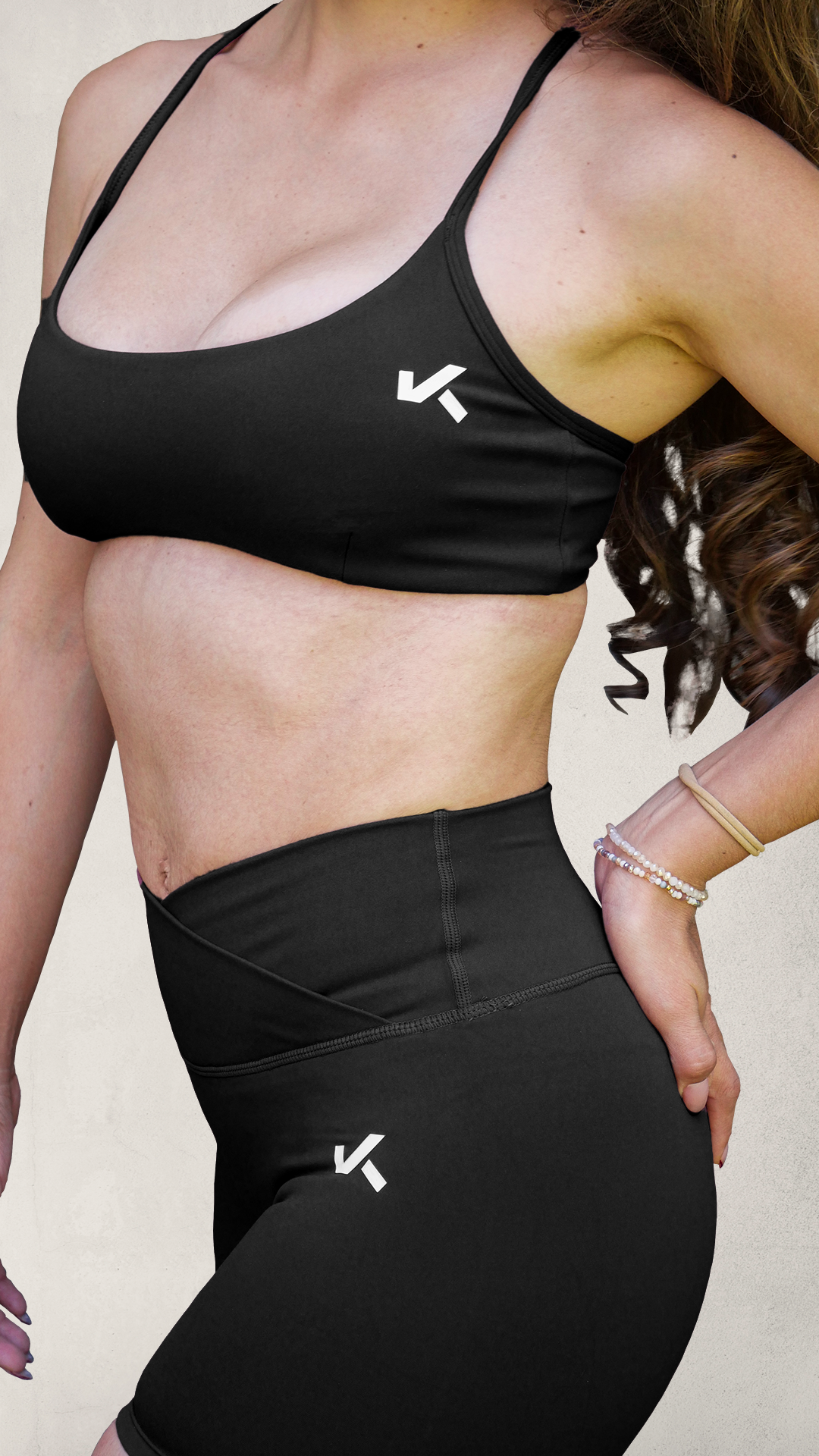 Short SILUETA V-Shape - Negro