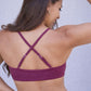 Sports Bra SILUETA - Burdeo