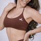 Sports Bra SILUETA - Cafe