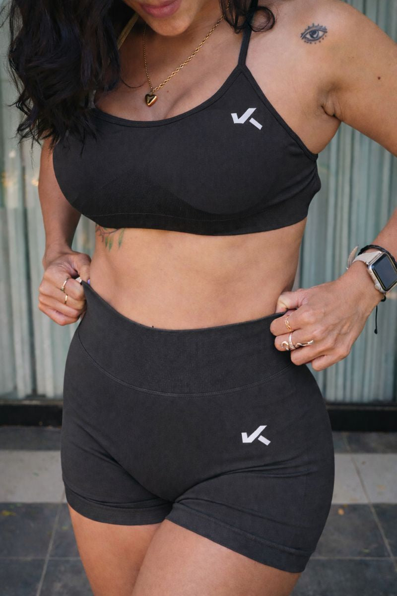 Short BALANCE Scrunch Sin Costuras