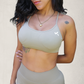 Set BALANCE Scrunch Sin Costuras Bra/Short - Arcilla