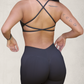 Set BALANCE Scrunch Sin Costuras Bra/Legging - Gris