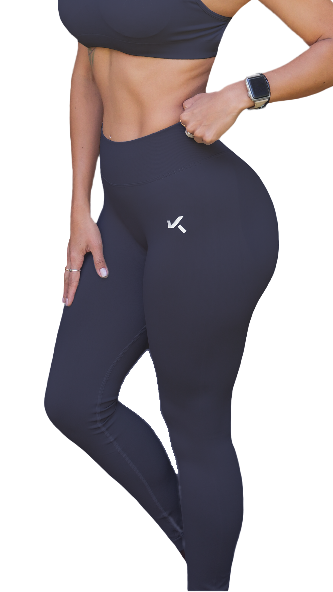 Legging BALANCE Scrunch Sin Costuras - Gris