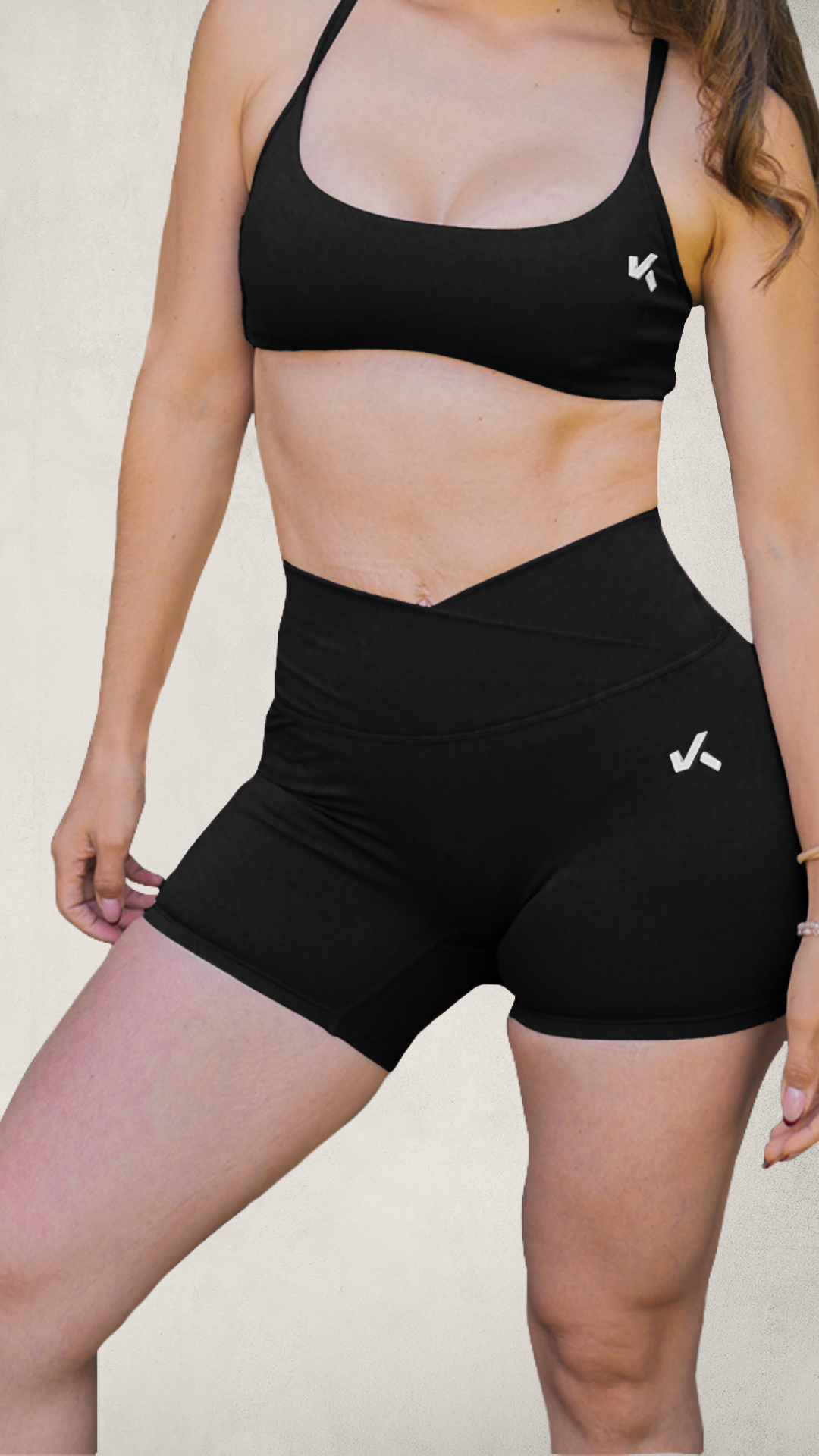 Short SILUETA V-Shape - Negro