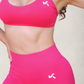 Set ESSENTIAL Push-Up Short/Bra - Fucsia