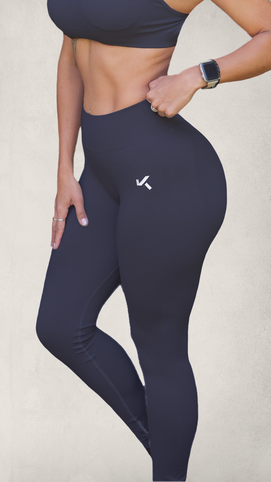 Legging BALANCE Scrunch Sin Costuras - Gris