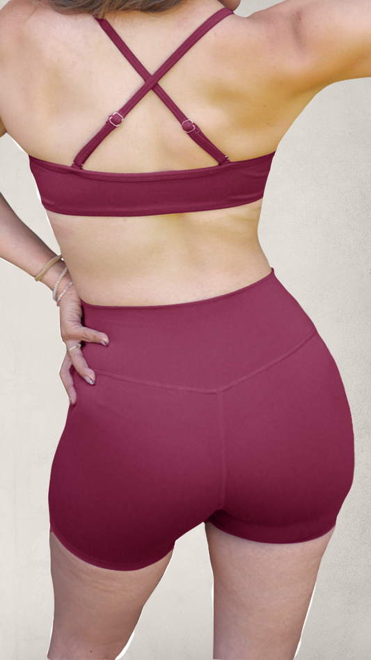 Short SILUETA V-Shape - Burdeo