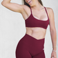 Set SILUETA V-Shape Bra/Short - Burdeo