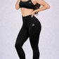 Set SILUETA V-Shape Bra/Legging - Negro
