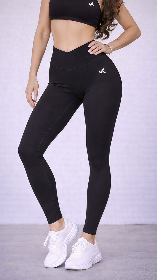 Legging SILUETA V-Shape - Negro