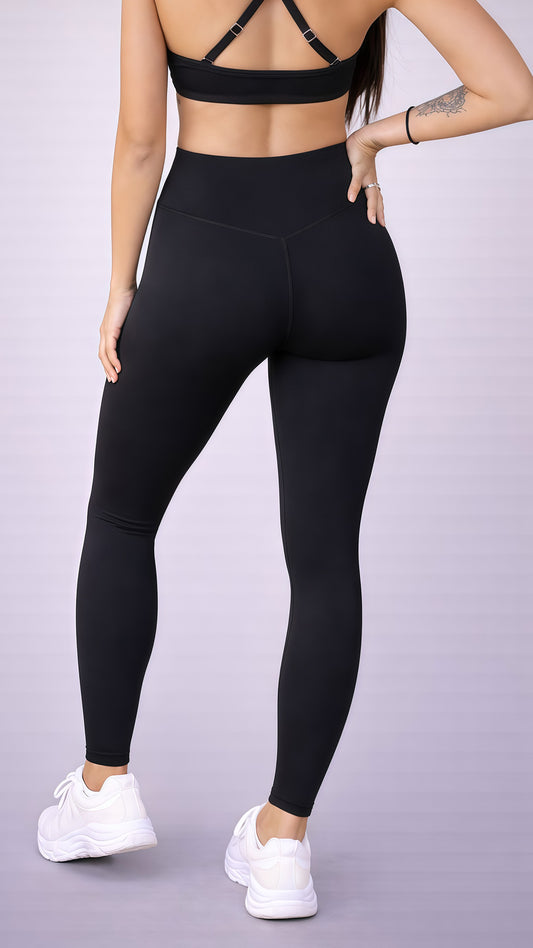 Legging SILUETA V-Shape - Negro